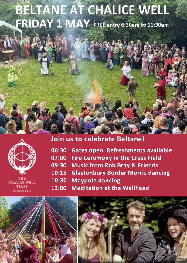 Beltane at Chalice Well